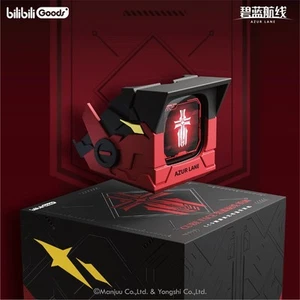 Anime Azur Lane Bluetooth Earphones LCD Touch Screen L-Shape Wireless Headphones - Picture 1 of 15