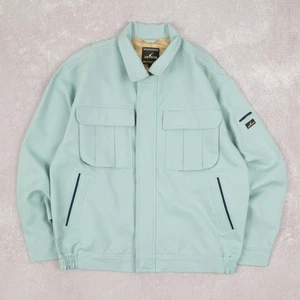 Vintage Harrington Workwear Jacket L Men's Green Utility - Picture 1 of 6
