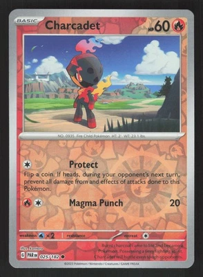 Charcadet 025/182 Common Pokemon SV04: Paradox Rift - Image 1 of 2