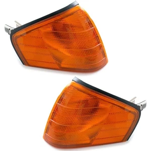 R129 W129 SL Yellow Indicator Headlight Mercedes-Benz Set Left & Right - Picture 1 of 4