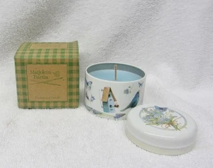 Vintage Marjolein Bastin Fragranced CANDLE 'Nature's Garden' Floral Tin 1997 NOS - Picture 1 of 6