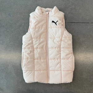 Chaleco Deportivo Rosa Bebé Acolchado Puffer Vintage Y2k Puma Juvenil Niña Talla 6 - Imagen 1 de 5