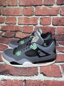 Jordan 4 Green Glow 2013 Size 12 Broken - Picture 1 of 12