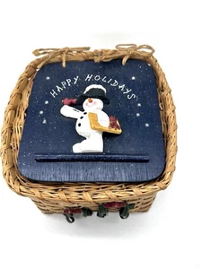 CMI HENTON WEIHNACHTSKORB SERVIETTENHALTER - Bild 1 von 9