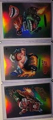 Set Of 3 2024 Topps Garbage Pail Kids Chrome Series 7 Krashers # 6, 14, & 19 - Image 1 of 2