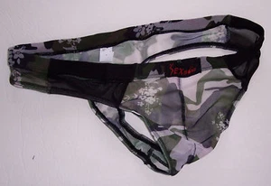 N6201 HOT SEXY MEN THONG CAMO PRINTED - Picture 1 of 4