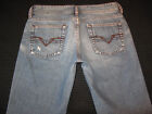 Diesel Rame Jeans Womens Sz 28 Mid Rise Bootcut 100% Cotton Made in Italy