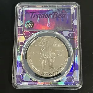 1992-P $1 COLUMBUS PROOF SILVER DOLLAR COMMEM PCGS PR69 DCAM - Picture 1 of 4