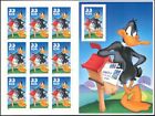 USA 1999 Daffy Duck/Cartoons/Birds/Animation/Animated 10v s/a bklt (b1721)