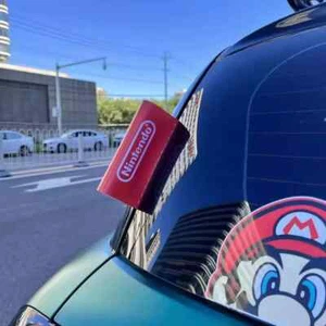 Etiqueta Coche Nintendo - Etiqueta Accesorios Coche Universal Decoración Exterior Stock EE. UU. - Imagen 1 de 2