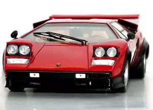 1:18 KYOSHO Splendida "LAMBORGHINI COUNTACH LP500S (Rosso Rosso) #08323R RARA! WW - Foto 1 di 10