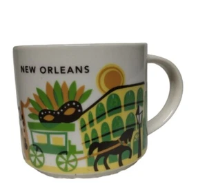 New Orleans Souvenir Coffee Mug, Louisiana Travel Theme, Collectible - Picture 1 of 12