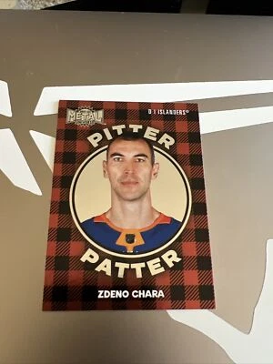 2021-22 Skybox Metal Universe Pitter Patter Zdeno Chara #PP-20 Islanders Card - Image 1 of 2