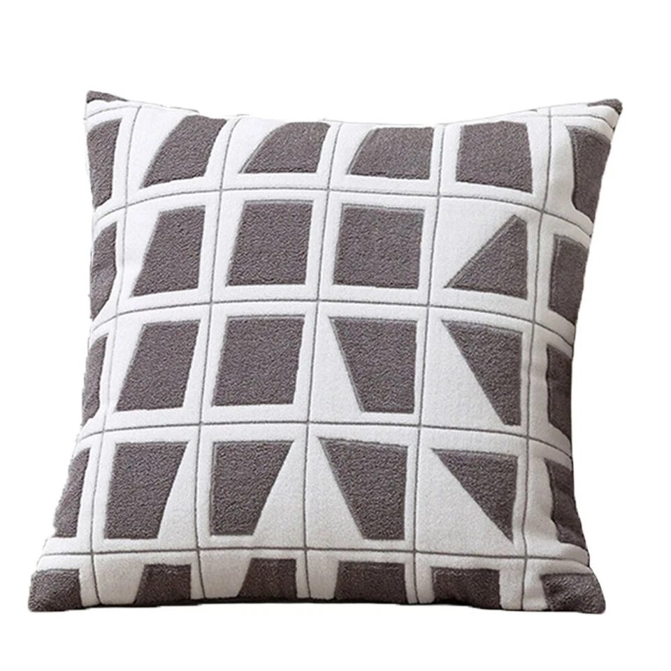 Funda Cojín Retro Geométrica Hogar Dormitorio Sofá Oficina Coche Funda Almohada Foto 1 de 1