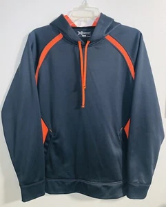 Xersion Men’s Gray & Orange Pullover Hoodie Size M - Picture 1 of 6