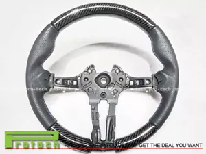 Volante de fibra de carbono con cuero para BMW F80 M3 F82 M4 F87 M2 - Imagen 1 de 1