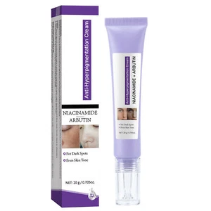 Crema blanqueadora de melasma de eliminación fuerte pecas manchas quemaduras solares pigmento 20G - Imagen 1 de 12