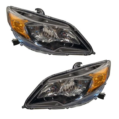 Fits HONDA Civic 2014-2015 Coupe 2D OE Headlight Black LHD - image 1 of 4