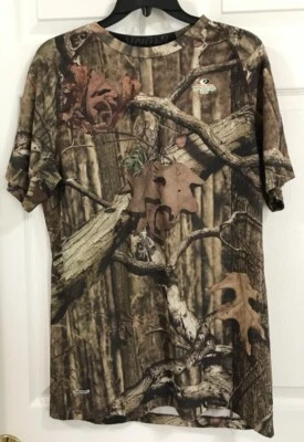 Mossy Oak Break Up Infinity Starter Dri-Star Camouflage Shirt Size Youth L 42/44 - Image 1 of 4