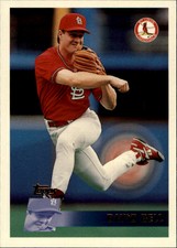 1996 Topps St. Louis Cardinals Baseball Card #388 David Bell