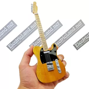 Mini Gitarre Maßstab 1:4 Bruce Springsteen Telecaster Miniatur Gadget Sammlerstück - Bild 1 von 5