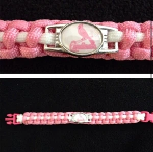 St Louis Cardinals (Pink) Inspired Paracord/Survival Bracelet - Picture 1 of 1