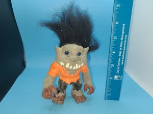 Vintage 1993 Hasbro Original Battle Trolls Wolfman Troll Figure Werewolf - Picture 1 of 5