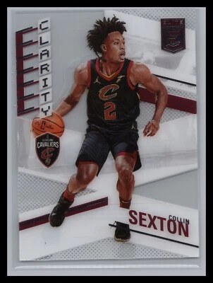 2021-22 Donruss Elite NBA #21 Collin Sexton CLARITY Acetate Insert Cavaliers - Image 1 of 2