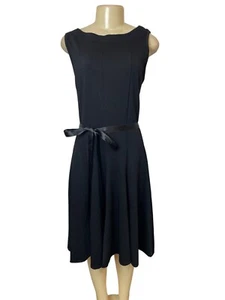 Haani Women's Black A-line with Belt Strap Sleeveless Dress Sz 2XP - NWT - Picture 1 of 8
