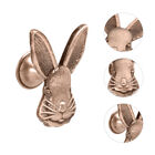 Whimsical and Fun Rabbit Cabinet Knobs - Red - 2 Pack
