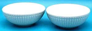 Set of 2 small spice bowls or dipping bowls Denmark Brand White 3" diameter - Picture 1 of 4