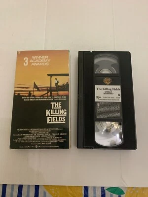 1986 The Killing Fields VHS Video Tape Sam Waterston Foto 1 de 2