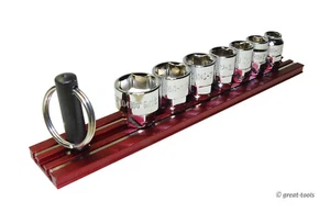 VIM TOOLS: Dual Drive Sockets – sae / standard – shallow – 1/4” drive - Picture 1 of 1