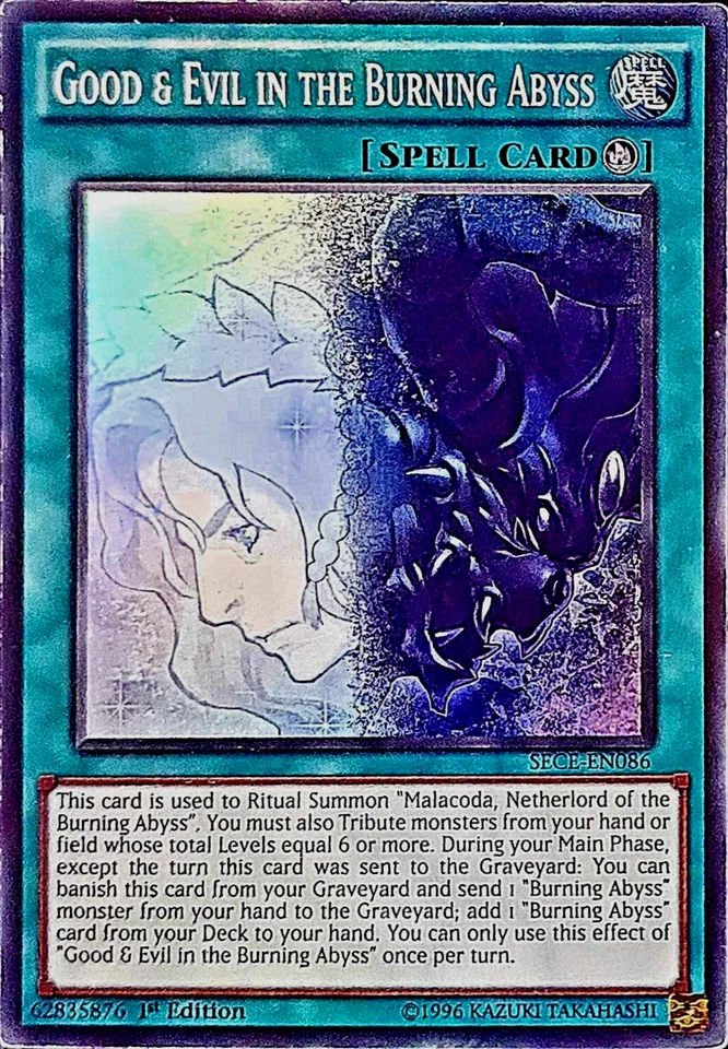 Good & Evil in the Burning Abyss SECE-EN086` - Image 1 of 1