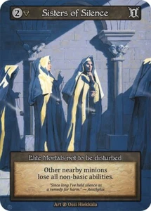 Sisters of Silence - Beta NM - Sorcery: Contested Realm - Picture 1 of 1