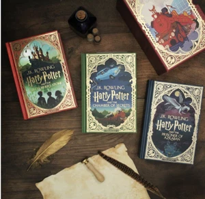 Harry Potter MinaLima Illustrated 3 Book Set- Scholastic version, Sealed & New - Imagen 1 de 13