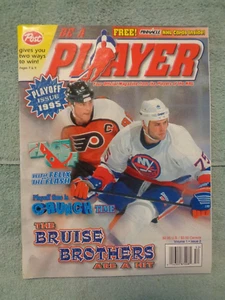 HOCKEY - 1995 BE A PLAYER MAGAZIN / BAND 1 AUSGABE 2 mit KARTENBLATT ! LQQK! - Bild 1 von 4
