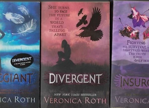 Divergent Series (books 1-3) by Veronica Roth Paperback - Picture 1 of 2