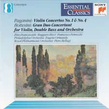 CD - Paganini – Violin Concertos Nos. 1 & 4 - Bottesini Gran Duo Concerta  Nice