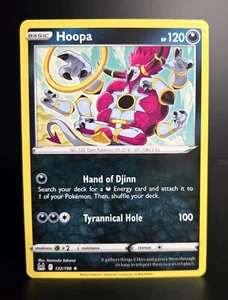 Pokémon TCG - Hoopa - 122/196 - Rare - Sword & Shield Lost Origin 2022 - NM/MINT - Picture 1 of 1