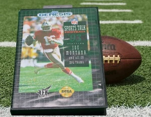 NFL Sports Talk Football '93 protagonizada por Joe Montana (Sega Genesis, 1992) - Imagen 1 de 6
