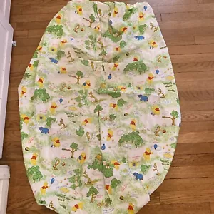 Winnie the Pooh Vintage Crib Sheet Fitted Perma Prest Sears Roebuck - Picture 1 of 6