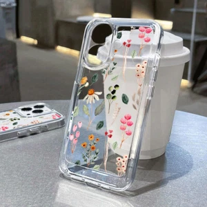For iPhone 16 15 14 Pro Max Plus 13 12 11 XR XS ShockProof Clear Soft Case Cover - Picture 1 of 17