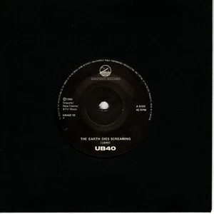 UB40 - The Earth Dies Screaming/Dream A Lie (7" Single 1980) VG+ - Picture 1 of 2