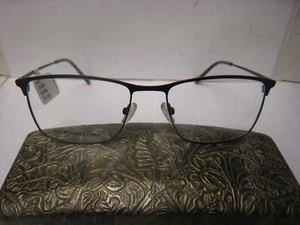 Gafas rectangulares para hombre MK10407 negras rojas 53-17-140-37V sin marca con estuche - Imagen 1 de 6