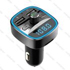 Car Wireless Bluetooth Fm Transmitter Mp3 Player Usb Car Fast Charger Adapter