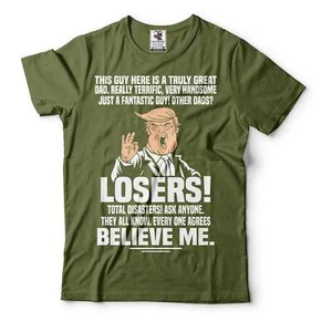 Funny Donald Trump Shirt Political Tees Trump Lover Dad Gifts Patriotic Dad Tee - Picture 1 of 8