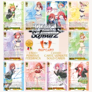 Weiss Schwarz Quintessential Quintuplets Premium Booster ALL CARDS JAP Preorder - Bild 1 von 104