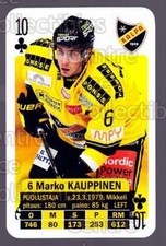 2013-14 Finnish SM LIIGA Playing Card #23 Marko Kauppinen