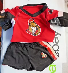 Camiseta de hockey Build a Bear BABW Ottawa Senators + pantalones NHL - Imagen 1 de 2